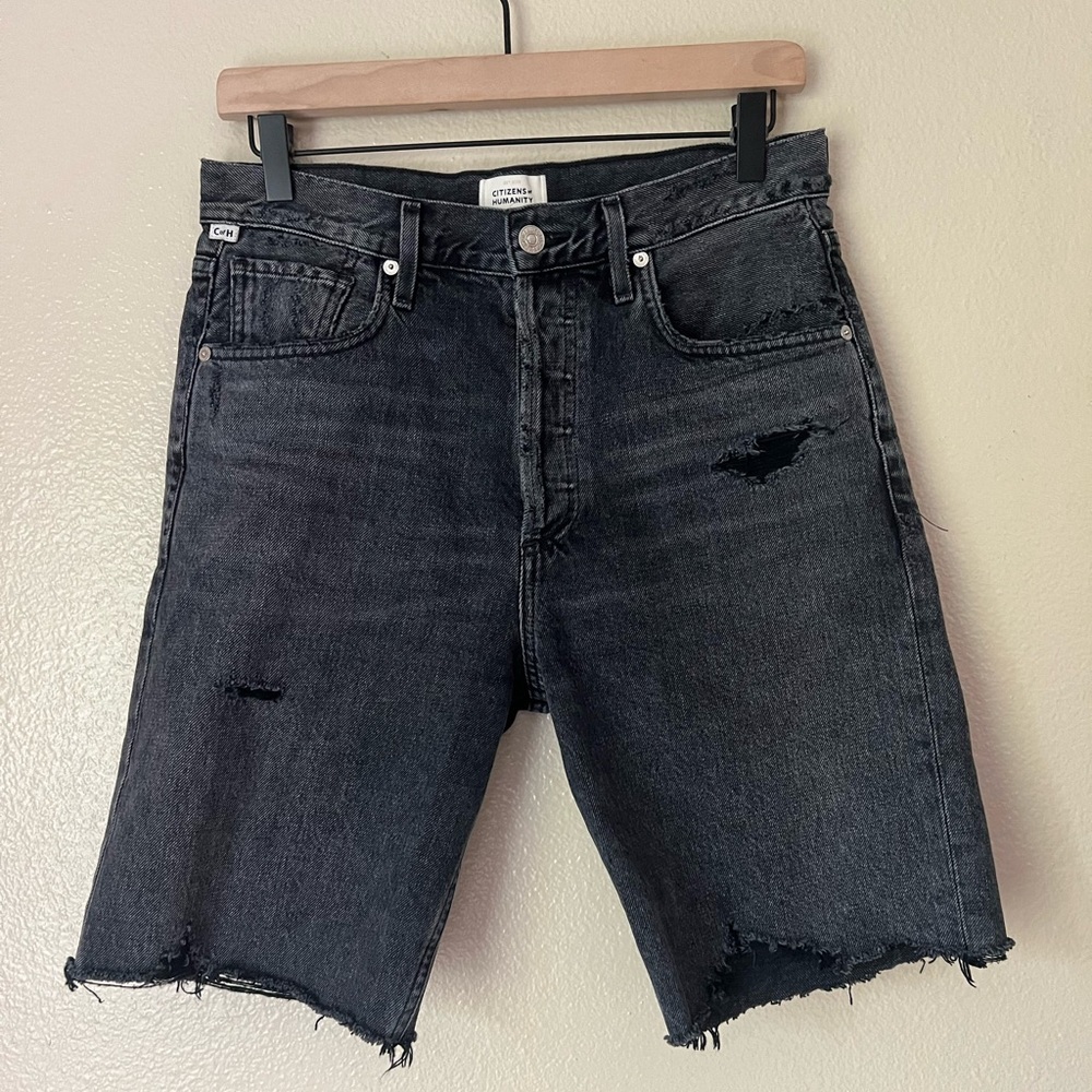 SOLD 🏷️ Citizens Of Humanity Black Jean Shorts